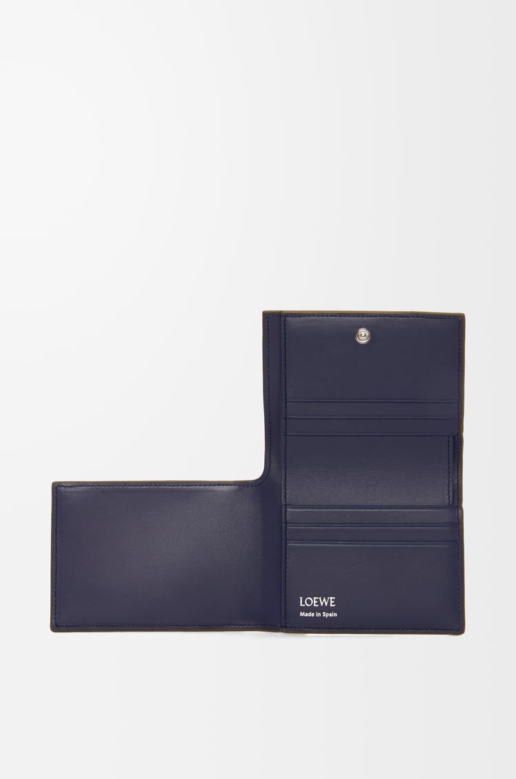 Loewe Folded Wallet In Shiny Nappa Calfskin 6 Colours