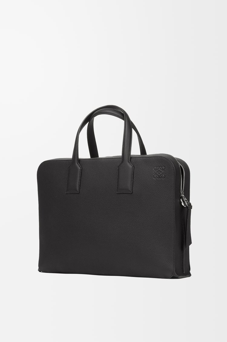 Loewe Goya Thin Briefcase In Soft Grained Calfskin 1 Colours