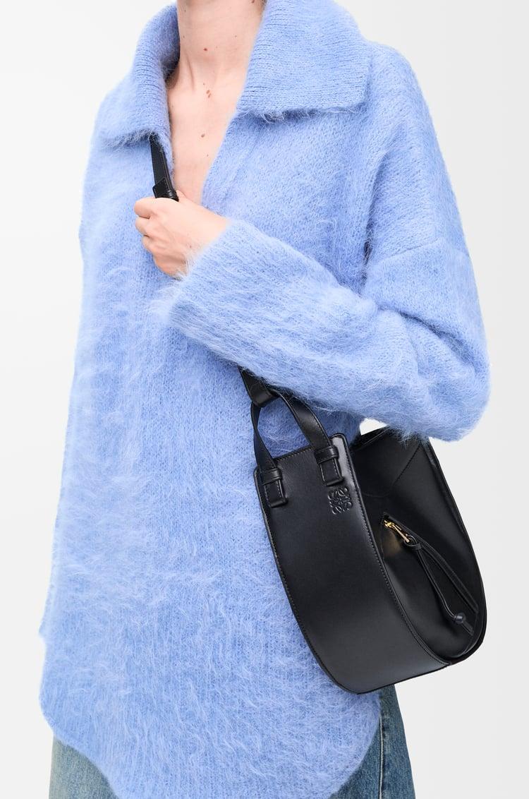 Loewe Hammock Slice Bag In Shiny Calfskin 3 Colours