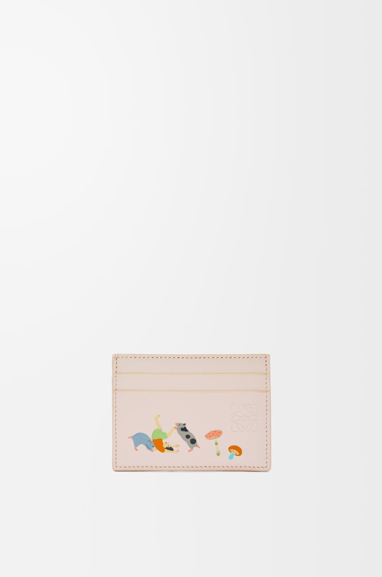 Loewe Hamster plain cardholder in nappa calfskin 1 Colours