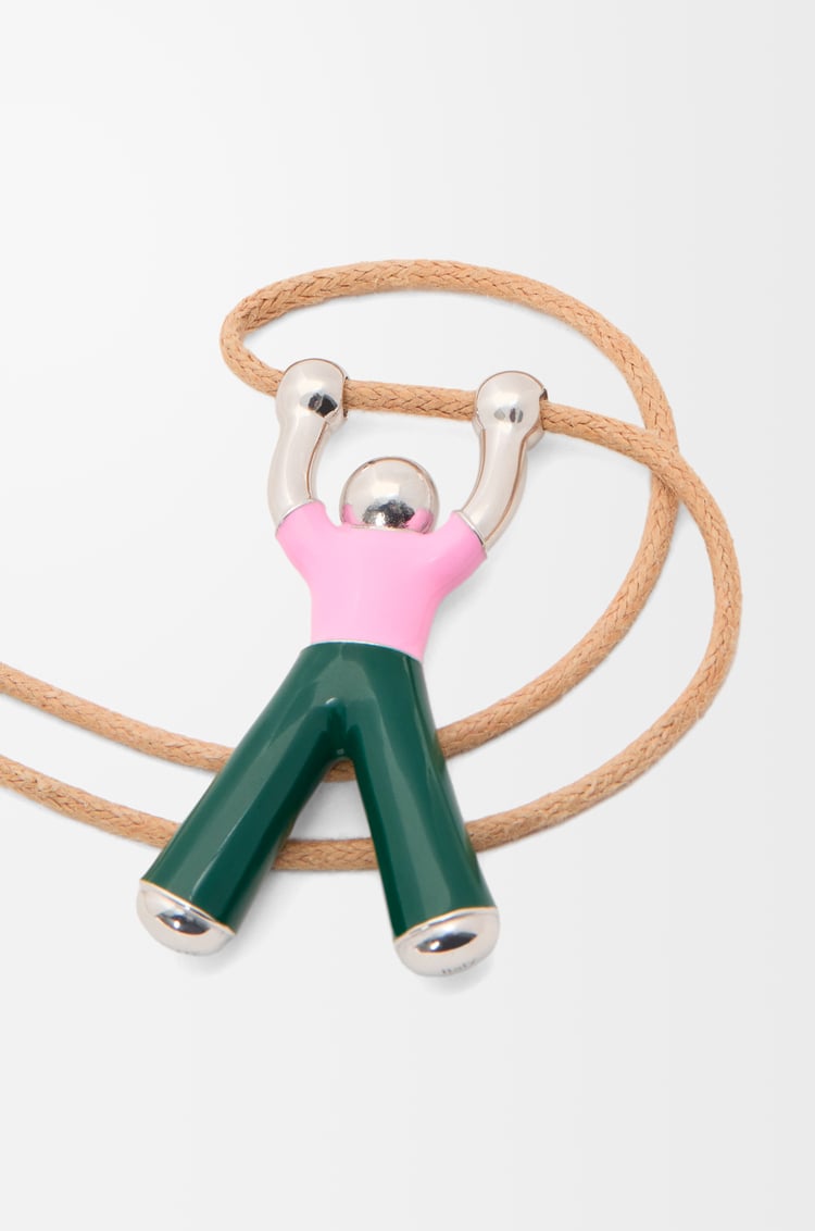 Loewe Hanging Acrobat Pendant In Sterling Silver 1 Colours