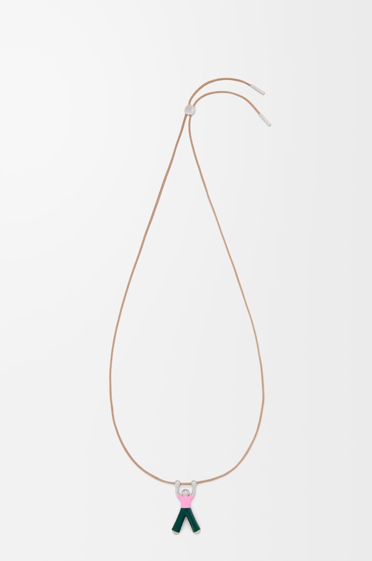 Loewe Hanging Acrobat pendant in sterling silver 1 Colours