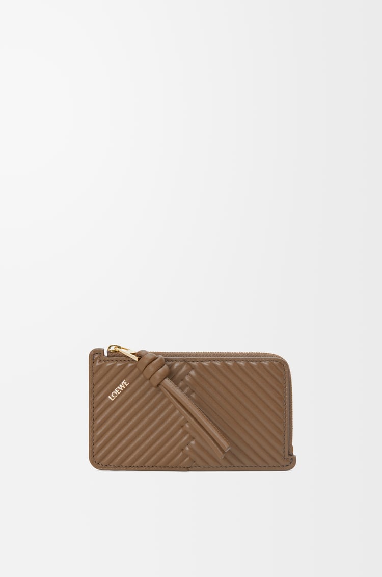 Loewe Knot coin cardholder in shiny nappa calfskin 3 Colours