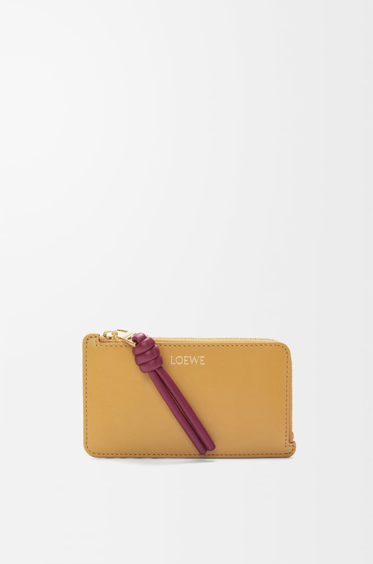 Loewe Knot coin cardholder in shiny nappa calfskin 6 Colours