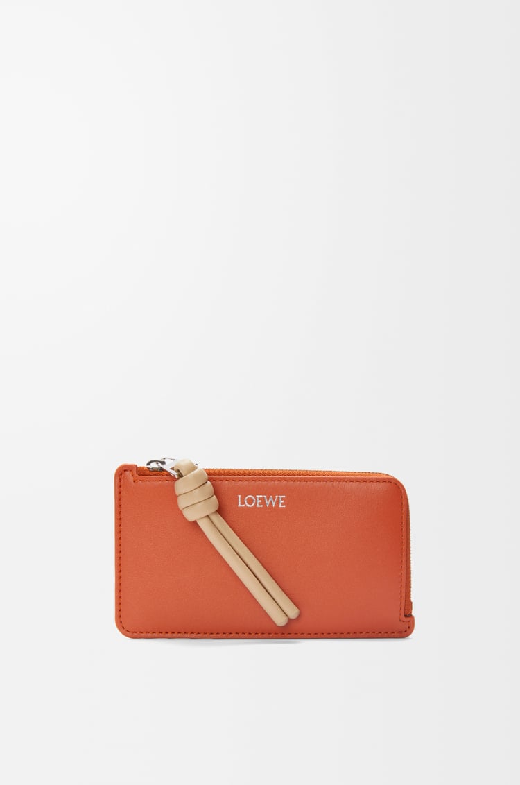 Loewe Knot coin cardholder in shiny nappa calfskin 6 Colours