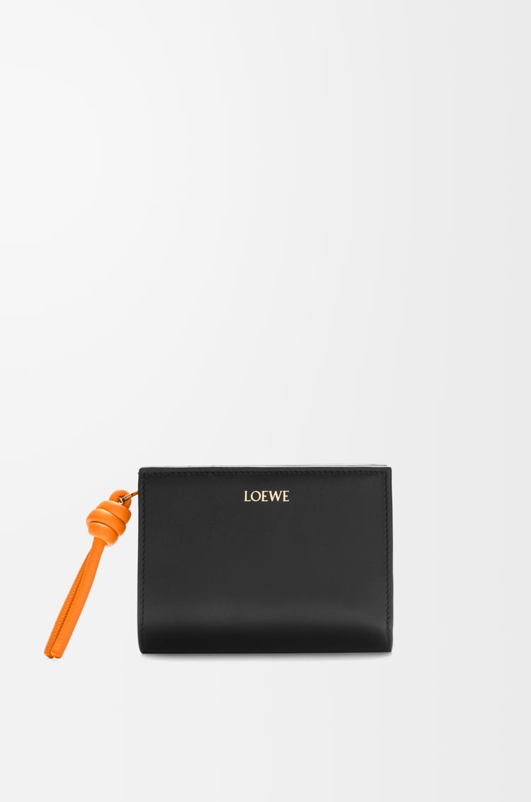 Loewe Knot compact wallet in shiny nappa calfskin 3 Colours