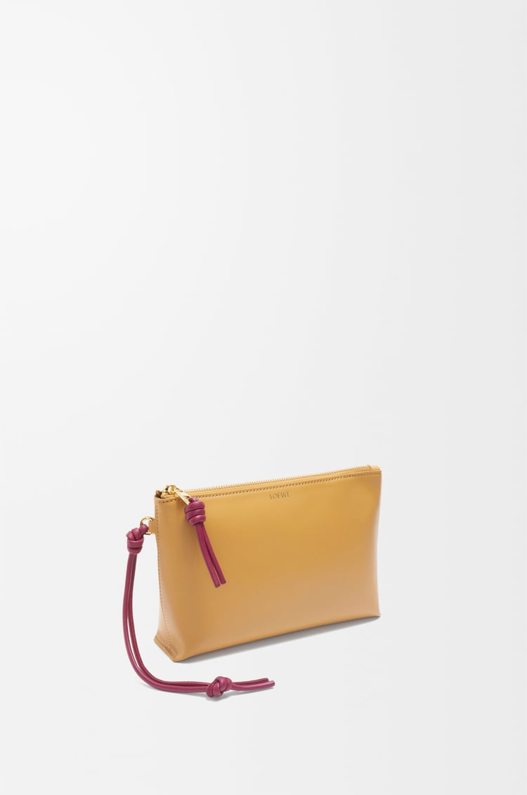Loewe Knot T Pouch In Shiny Nappa Calfskin 4 Colours