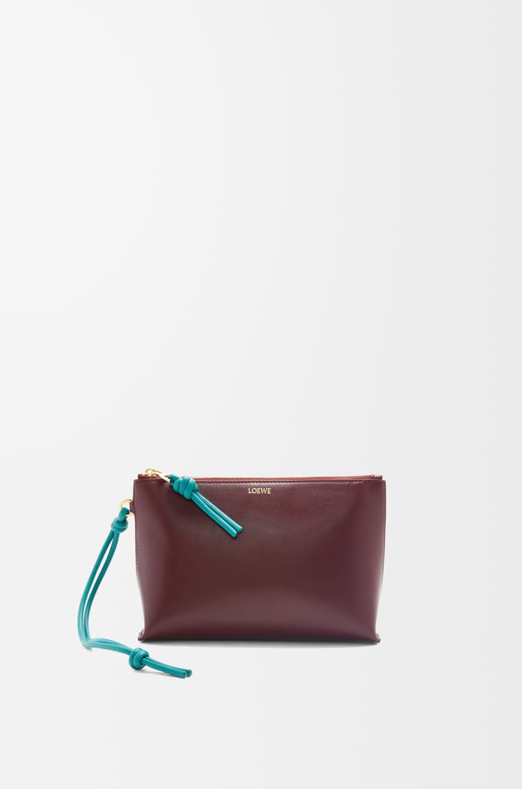 Loewe Knot T pouch in shiny nappa calfskin 4 Colours