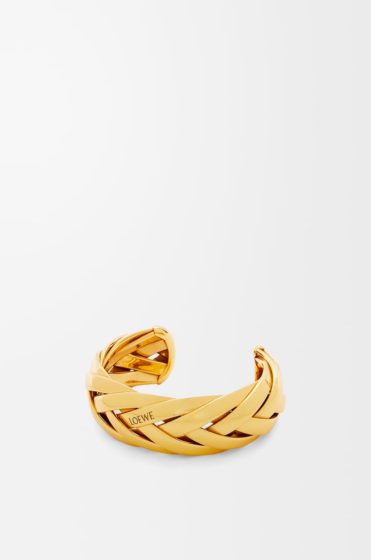 Loewe Large braided cuff in sterling silver 1 Colours