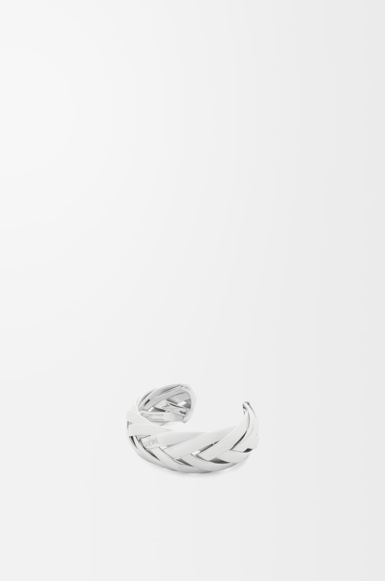 Loewe Large braided cuff in sterling silver 1 Colours