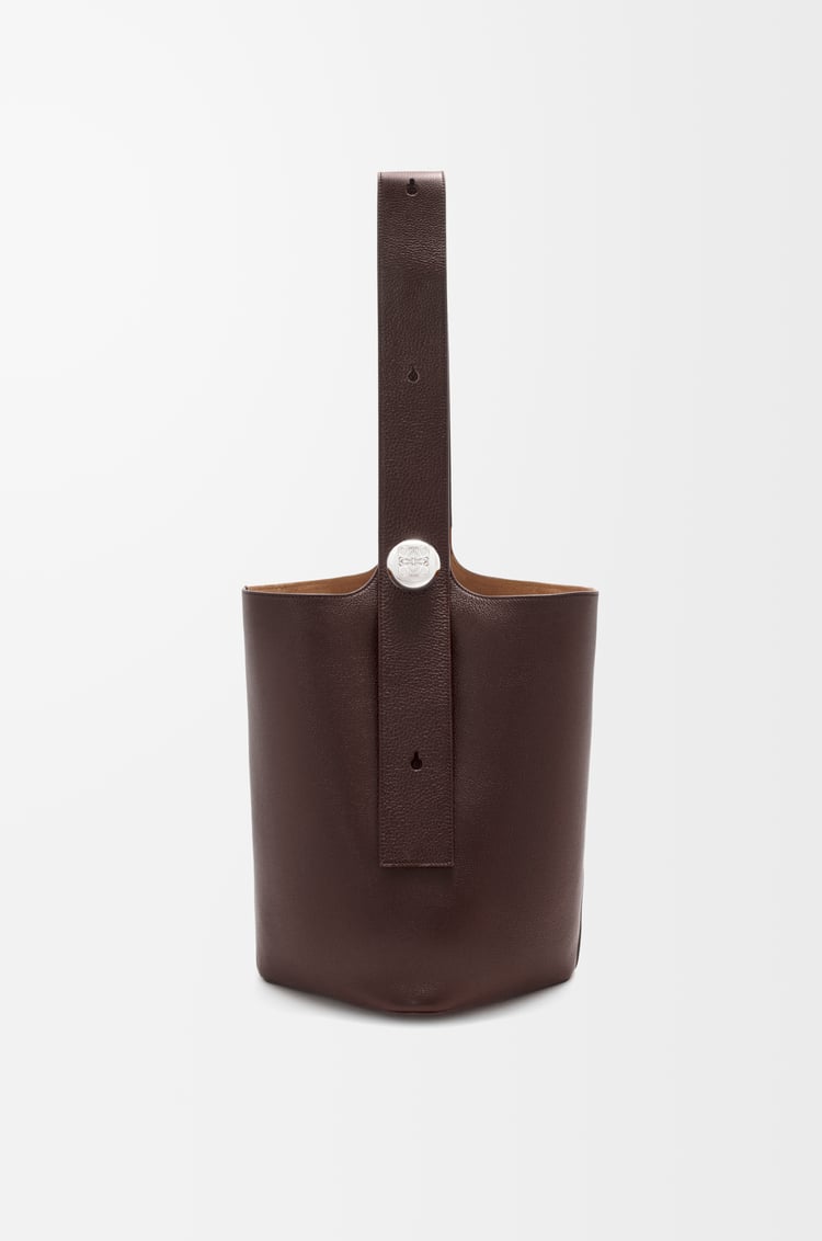 Loewe Large Pebble Bucket In Supple Grained Calfskin 3 Colours