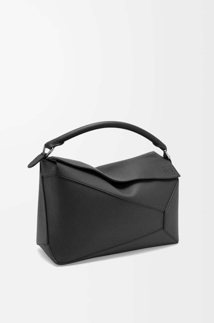 Loewe Large Puzzle Bag In Grained Calfskin 2 Colours