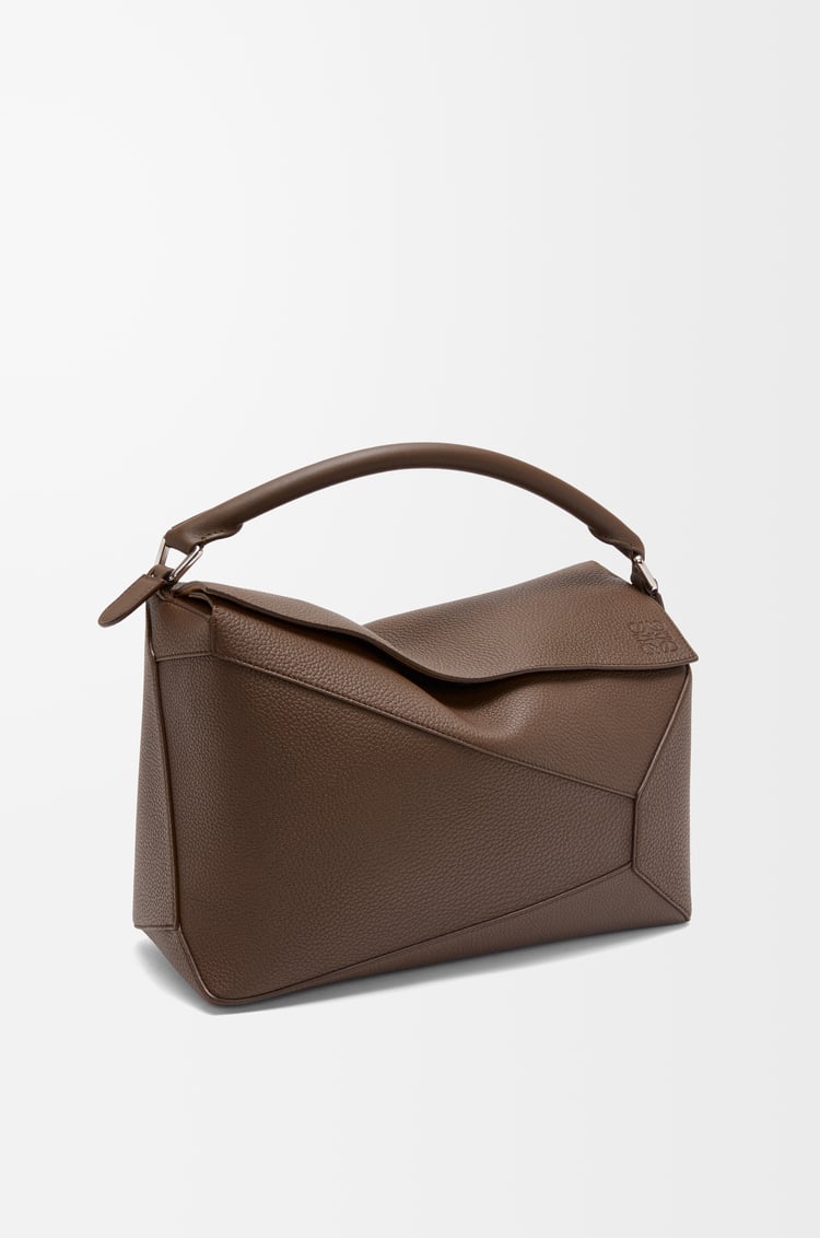 Loewe Large Puzzle Bag In Grained Calfskin 2 Colours