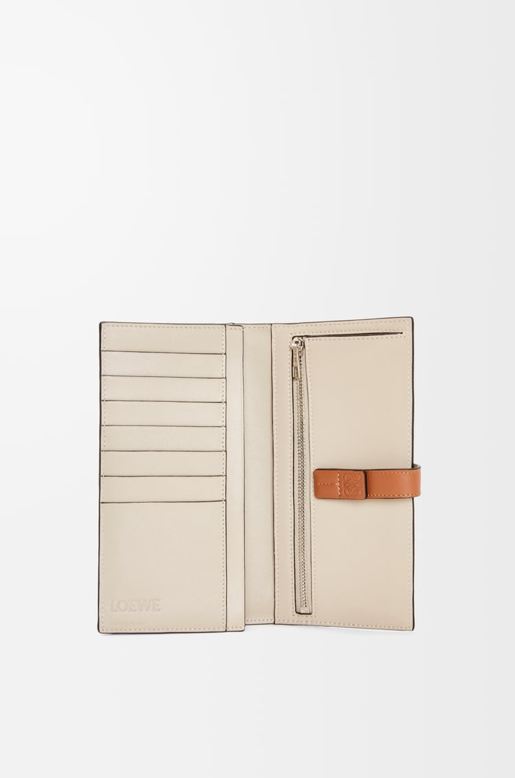 Loewe Large Vertical Wallet In Grained Calfskin 2 Colours