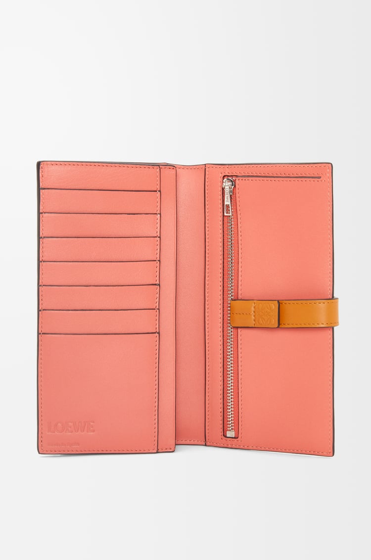 Loewe Large Vertical Wallet In Grained Calfskin 2 Colours