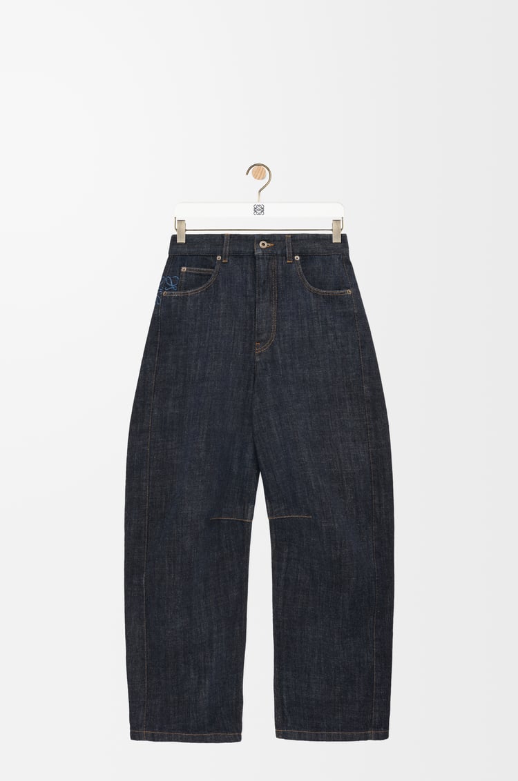 Loewe Anagram barrel jeans in denim 1 Colours