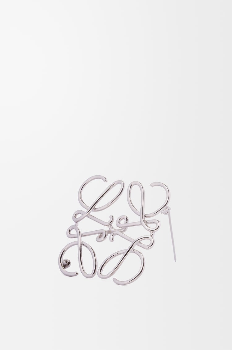 Loewe Anagram Brooch In Metal 2 Colours