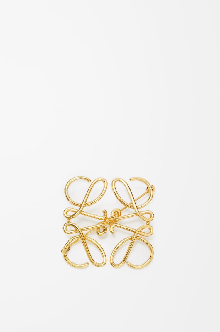 Loewe Anagram brooch in metal 2 Colours