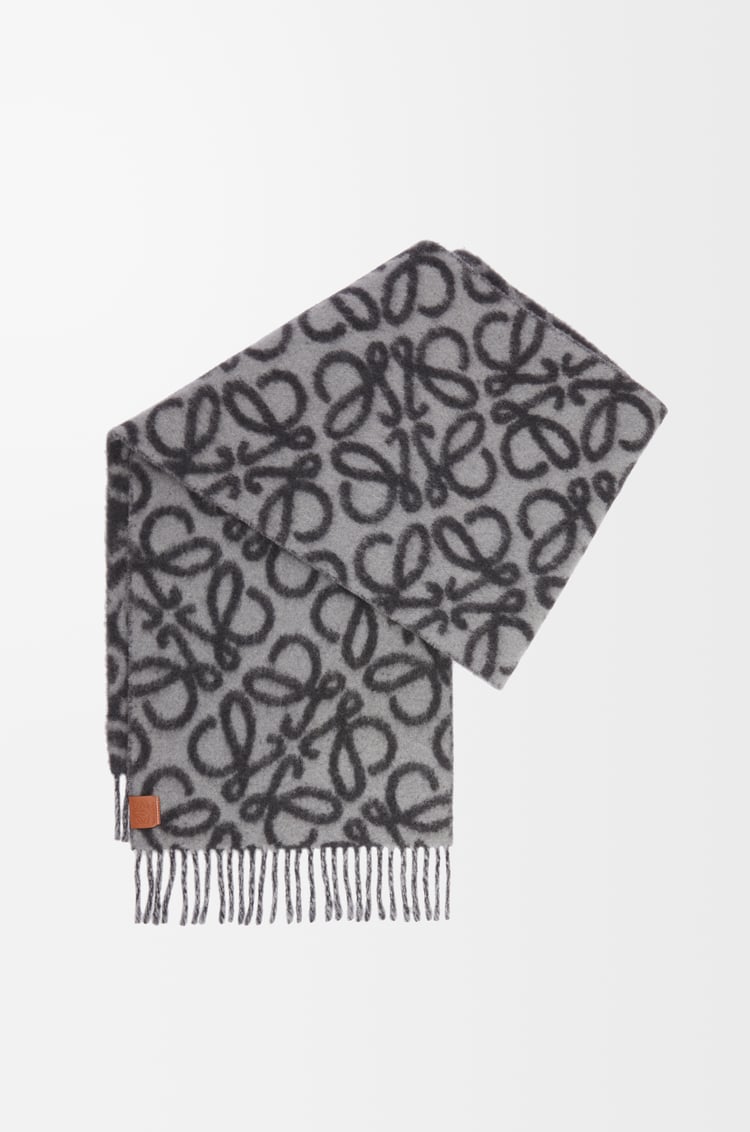 Loewe Anagram scarf in alpaca and wool 4 Colours