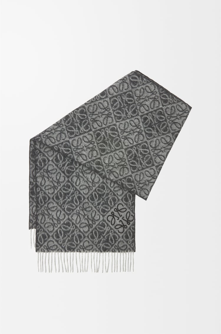 Loewe Anagram scarf in wool and cashmere 4 Colours
