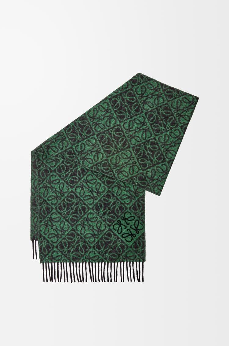 Loewe Anagram Scarf In Wool And Cashmere 4 Colours