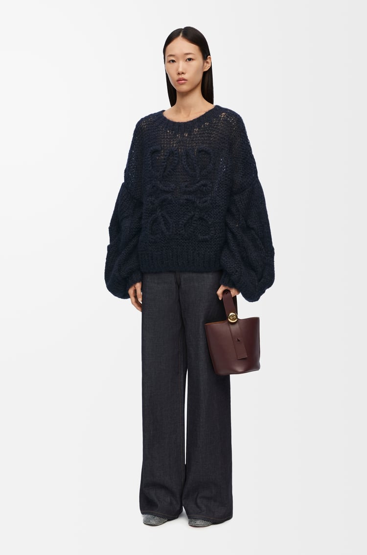 Loewe Anagram Sweater In Mohair 3 Colours