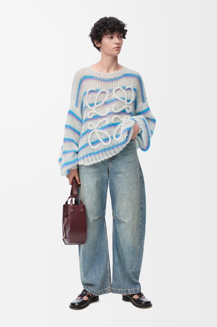 Loewe Anagram Sweater In Mohair Blend 1 Colours