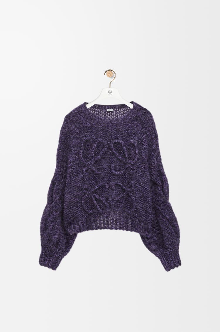 Loewe Anagram sweater in mohair blend 1 Colours