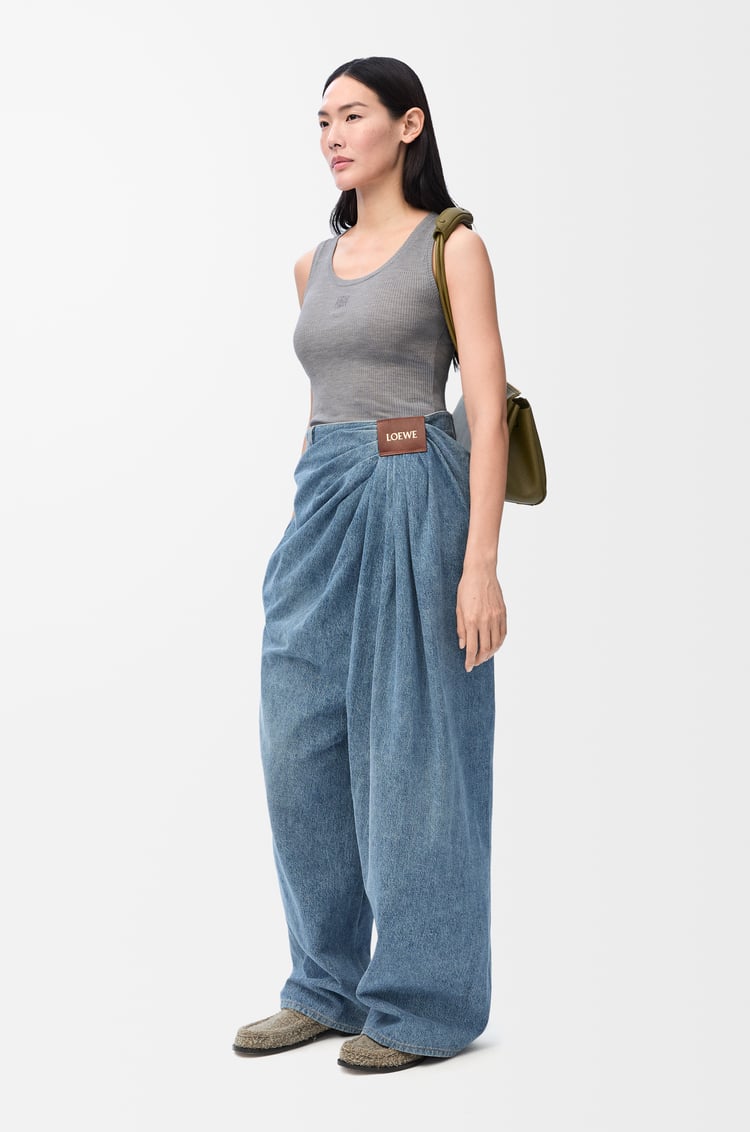 Loewe Anagram Tank Top In Silk 1 Colours