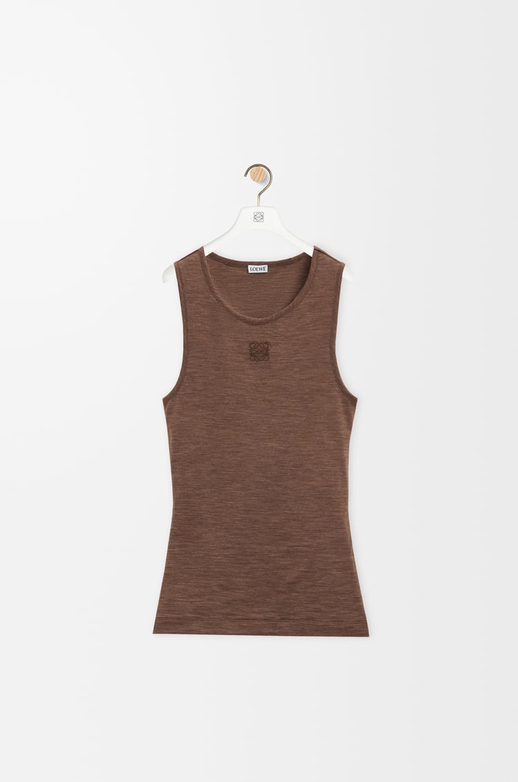 Loewe Anagram tank top in stretch wool 2 Colours