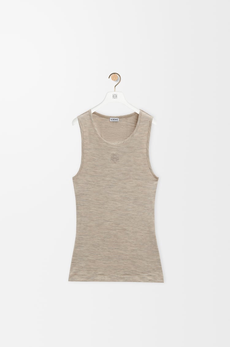 Loewe Anagram tank top in stretch wool 2 Colours