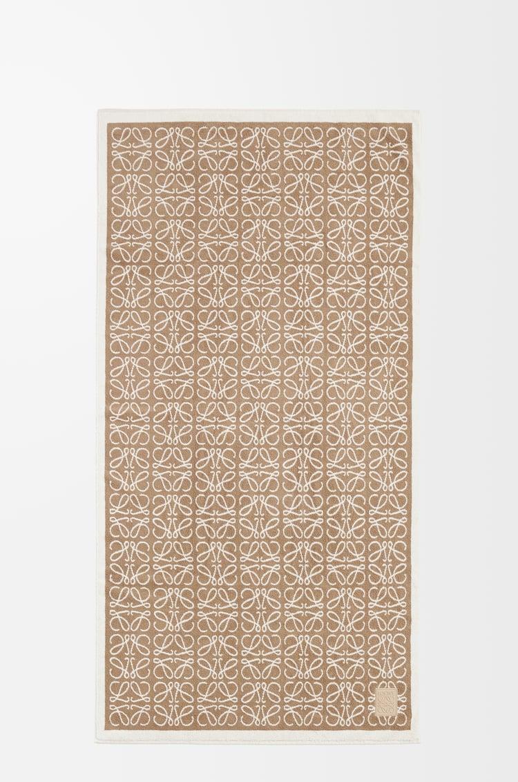 Loewe Anagram Towel In Cotton 2 Colours