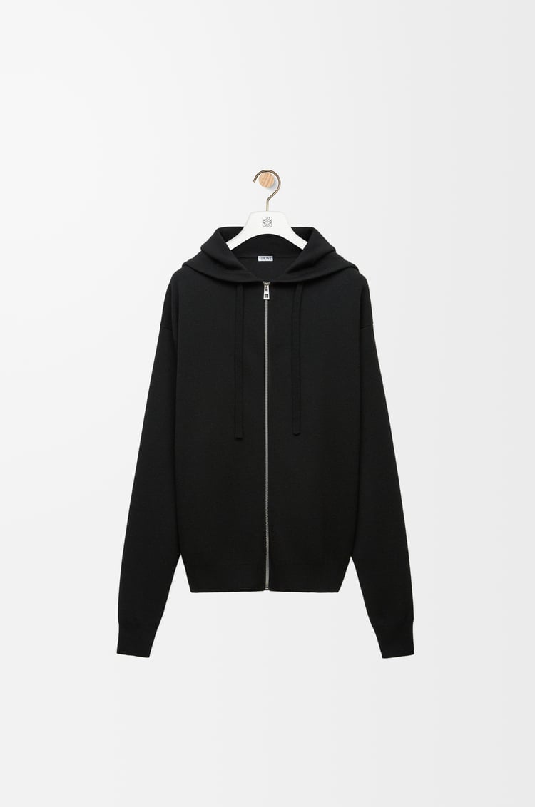 Loewe Anagram zip-up hoodie in wool 1 Colours