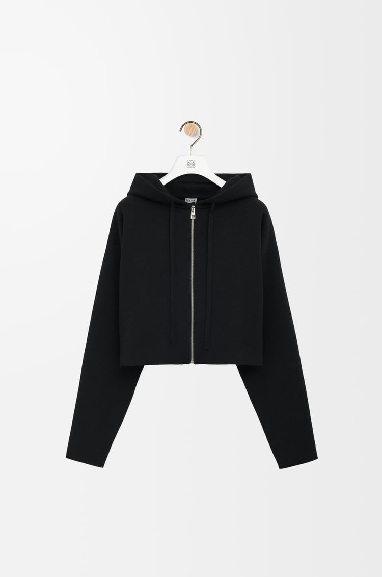 Loewe Anagram zip-up hoodie in wool 2 Colours