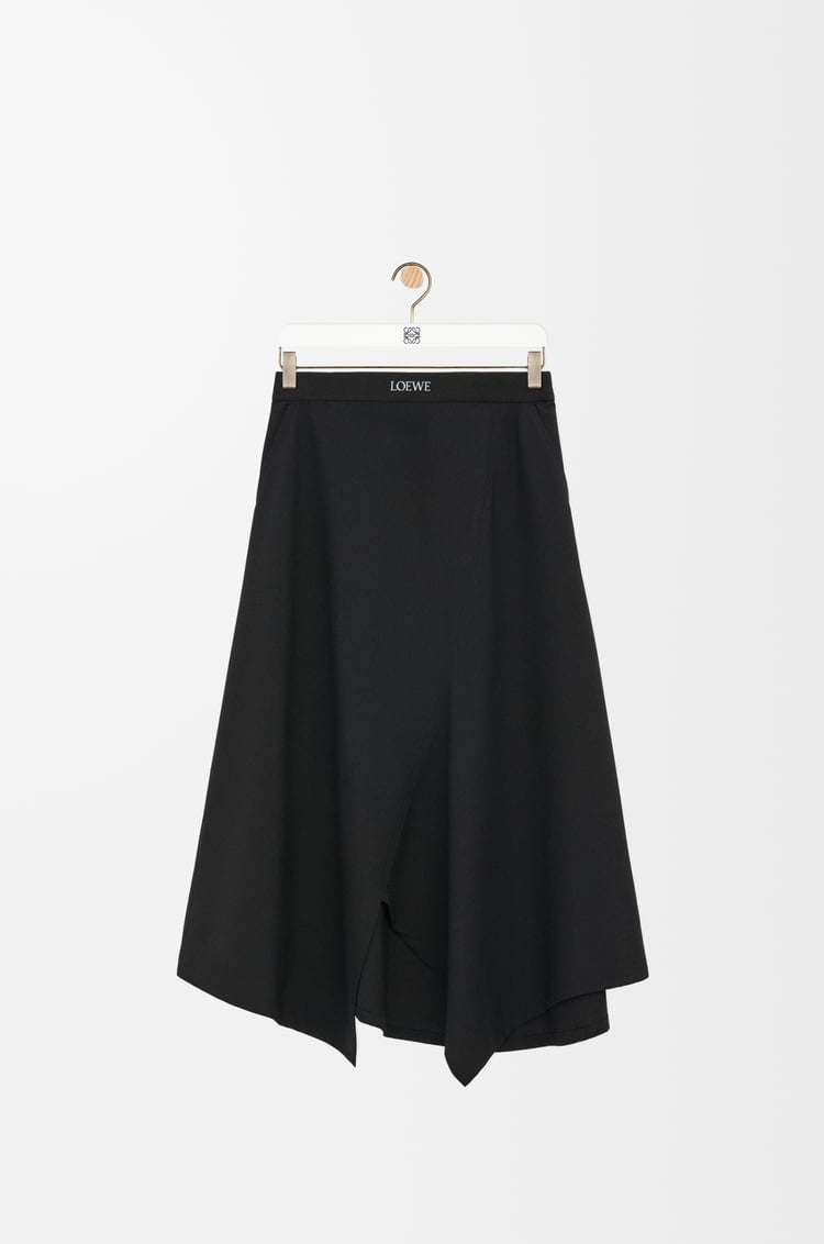 Loewe Asymmetric skirt in wool 1 Colours