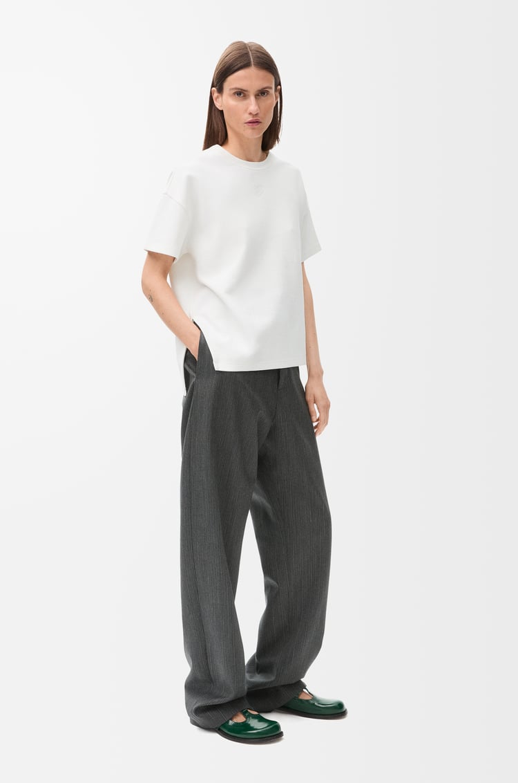 Loewe Asymmetric T-shirt In Cotton Blend 4 Colours