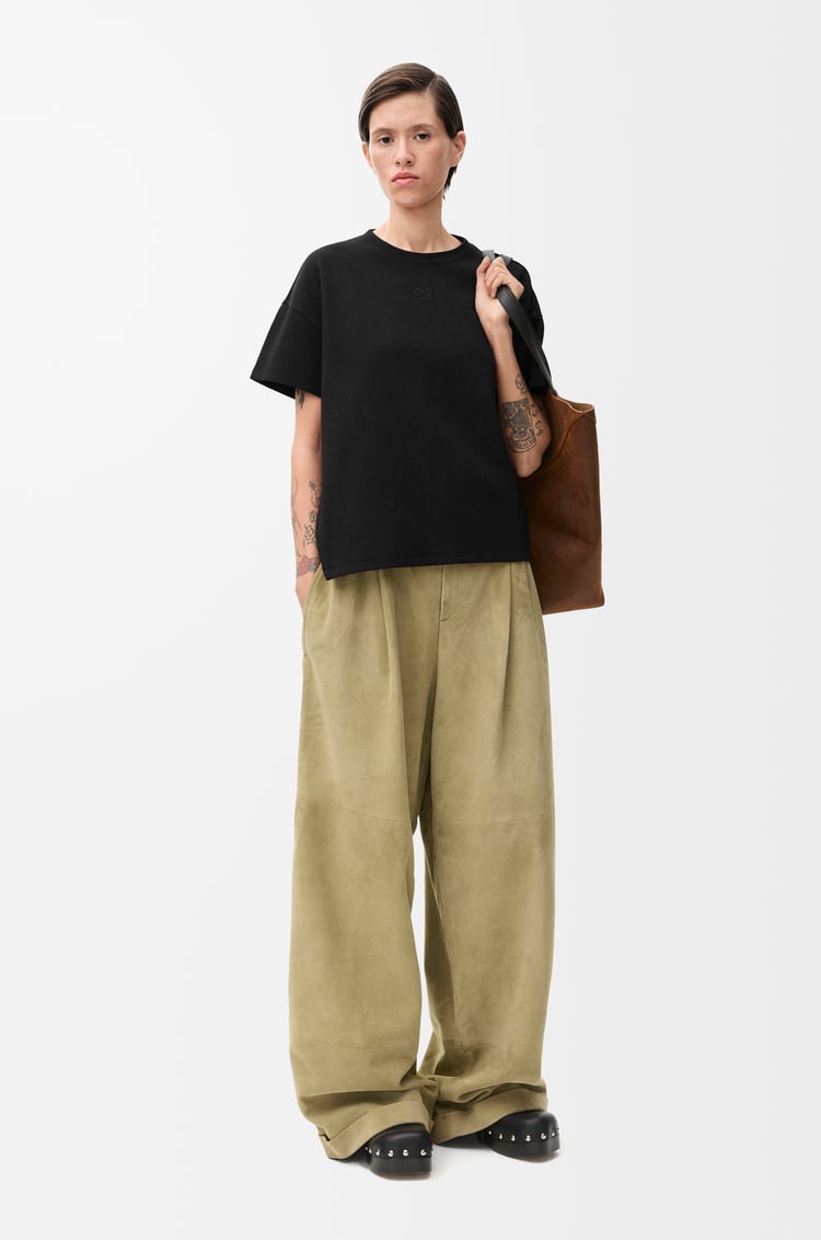 Loewe Asymmetric T-shirt In Cotton Blend 4 Colours