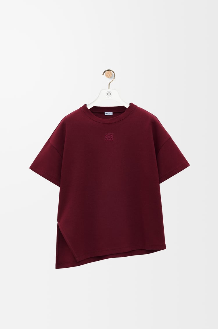 Loewe Asymmetric T-shirt in cotton blend 4 Colours