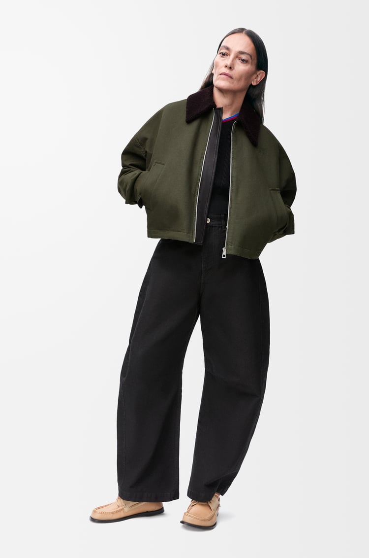 Loewe Barrel Trousers In Cotton 1 Colours