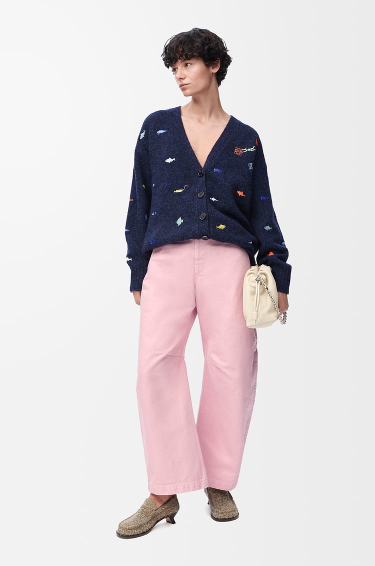 Loewe Barrel Trousers In Cotton 1 Colours