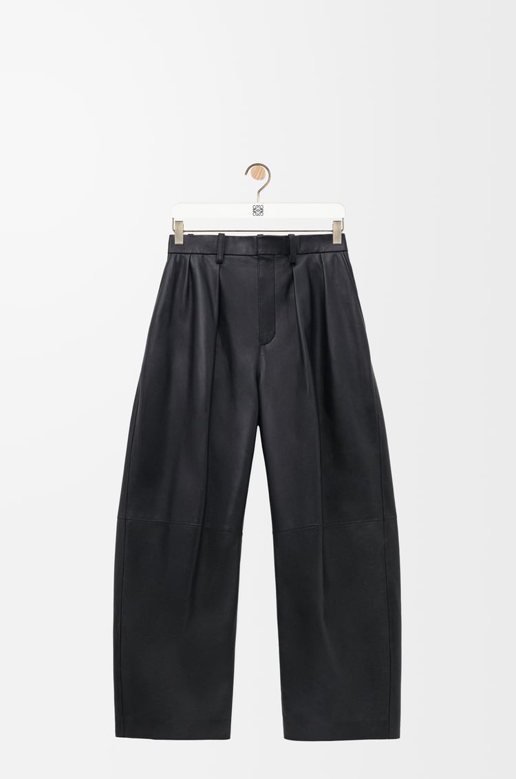 Loewe Barrel trousers in nappa lambskin 1 Colours