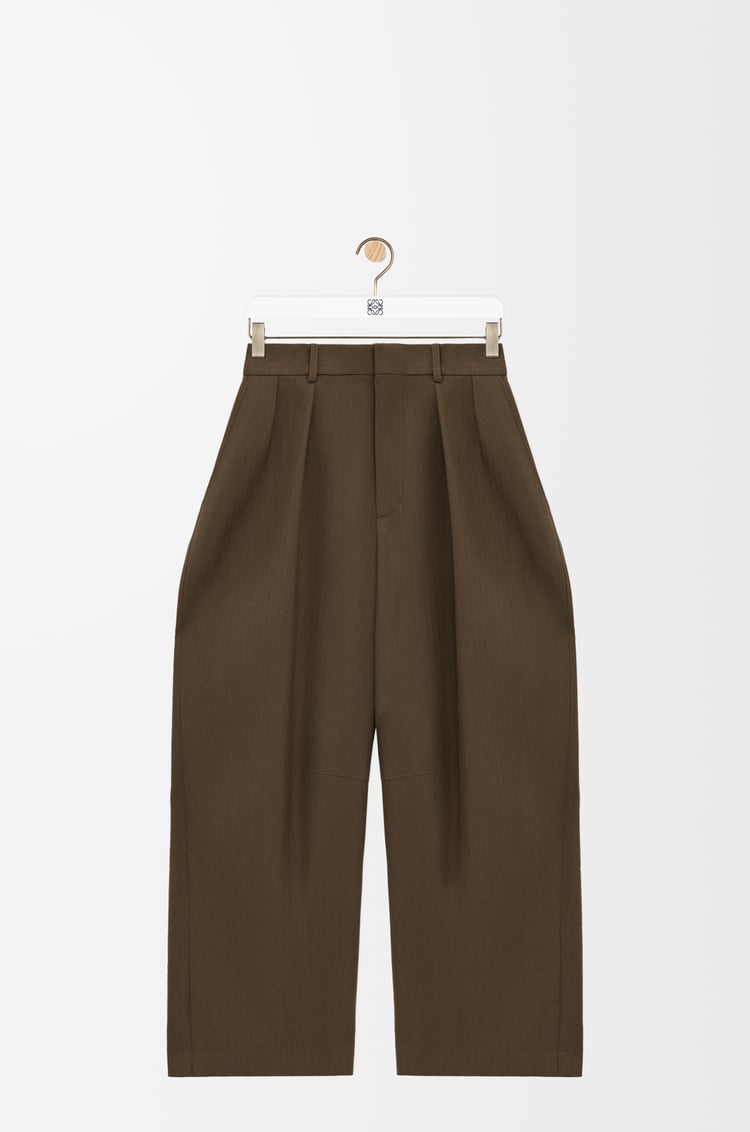 Loewe Barrel trousers in wool 2 Colours