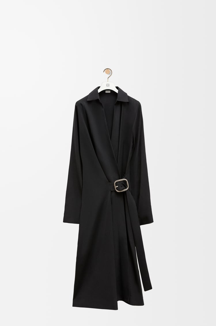 Loewe Belted dress in stretch viscose 1 Colours