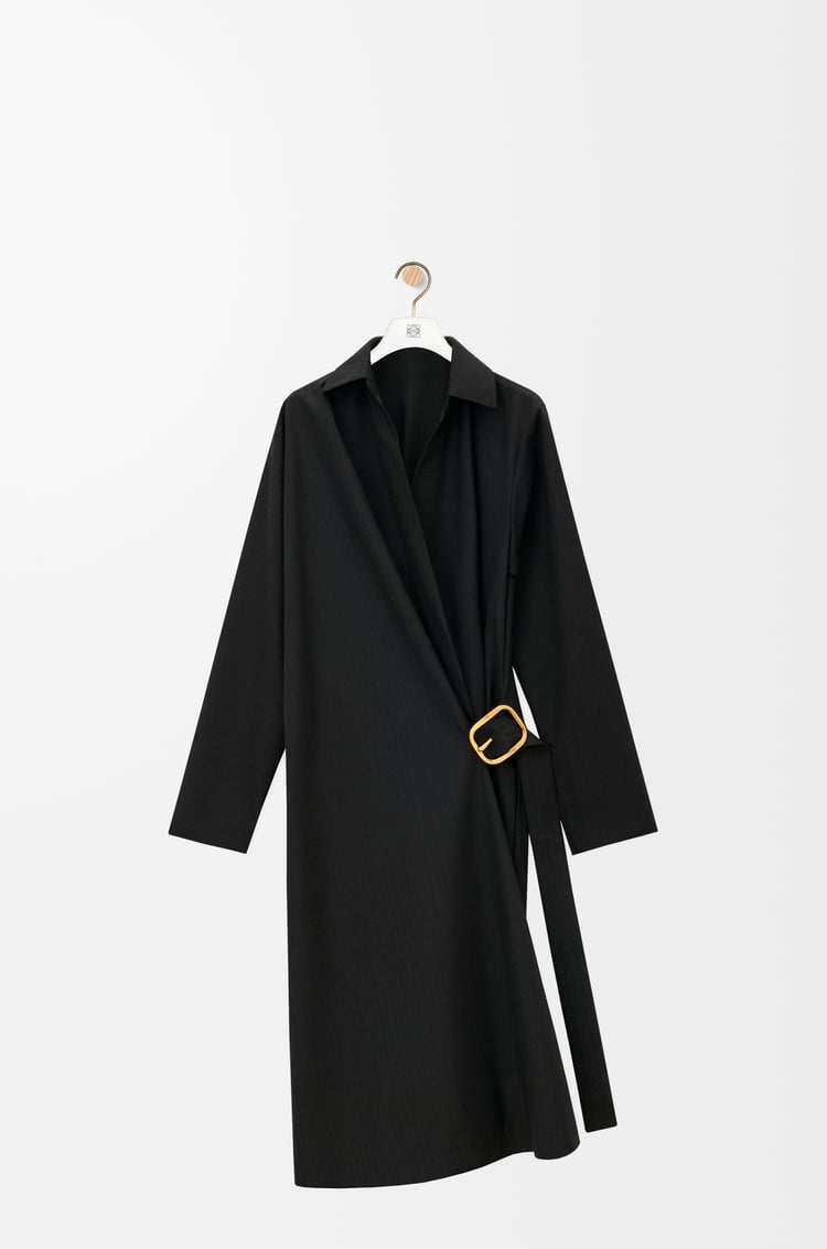 Loewe Belted dress in wool 1 Colours