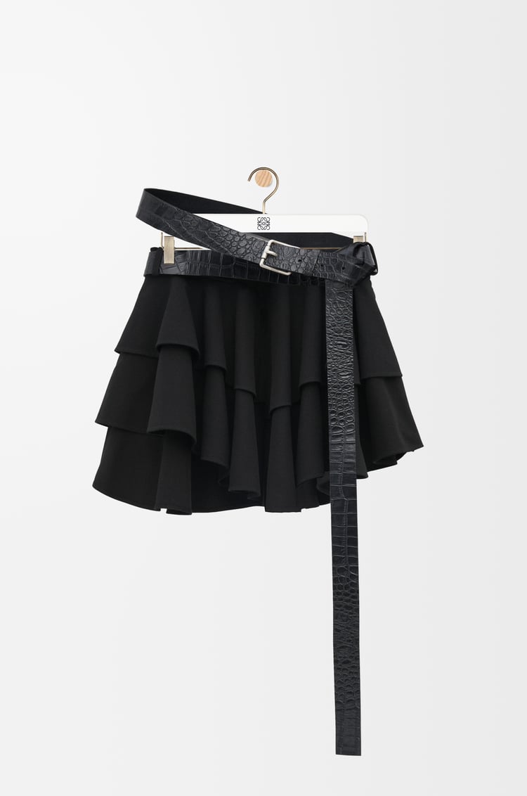 Loewe Belted mini skirt in cotton 1 Colours
