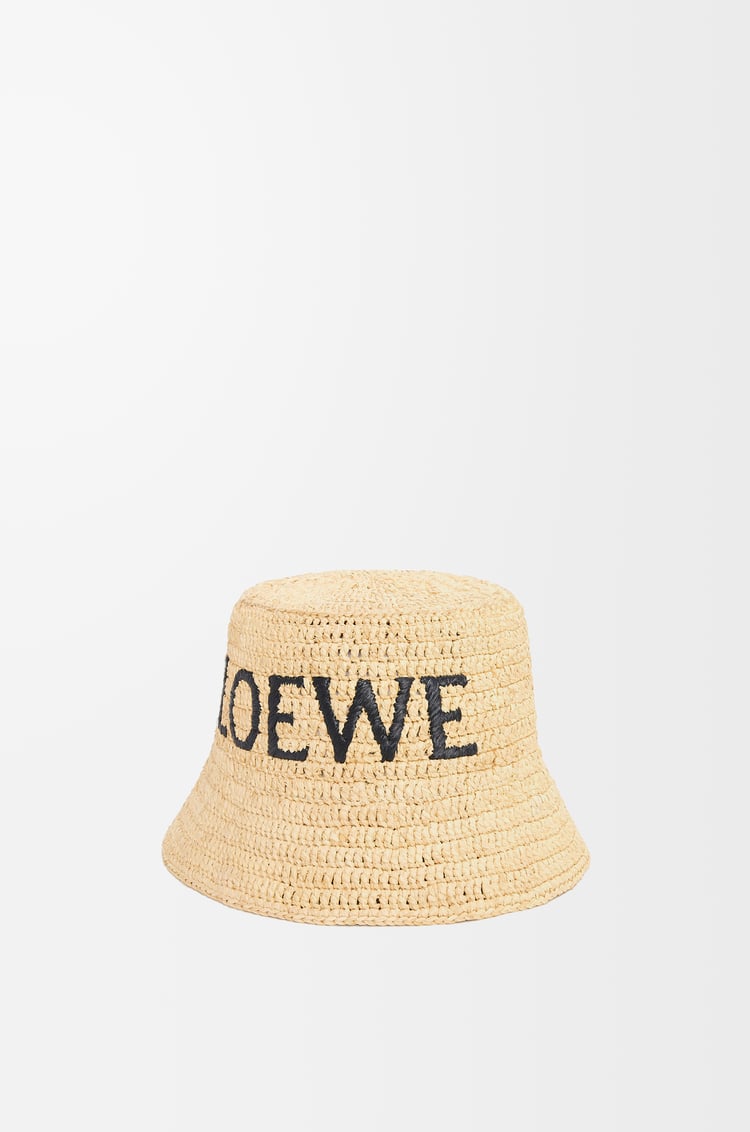 Loewe Bucket hat in raffia 1 Colours