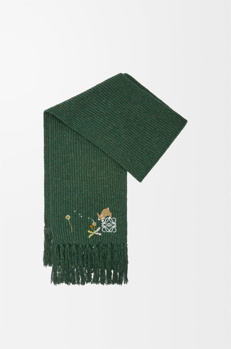 Loewe Bunny scarf in wool 2 Colours