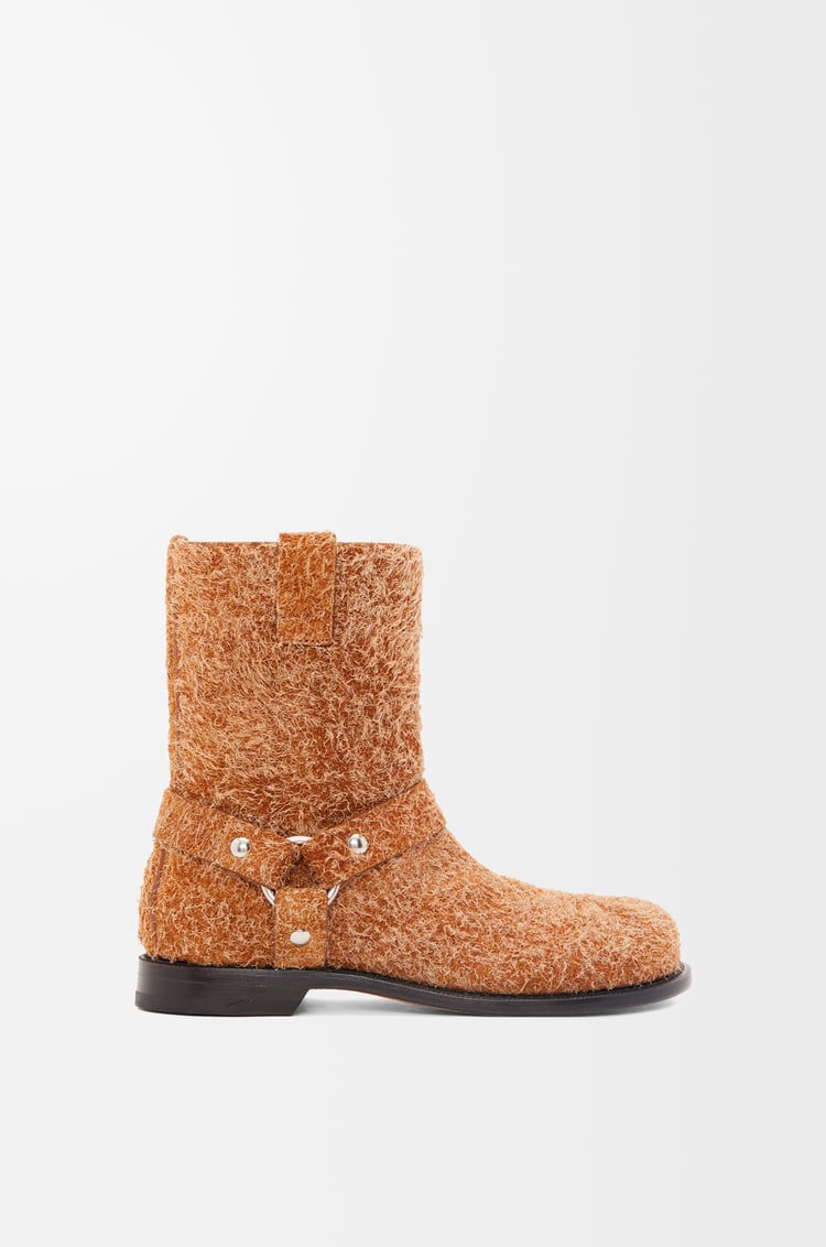 Loewe Campo Biker boot in brushed suede 1 Colours