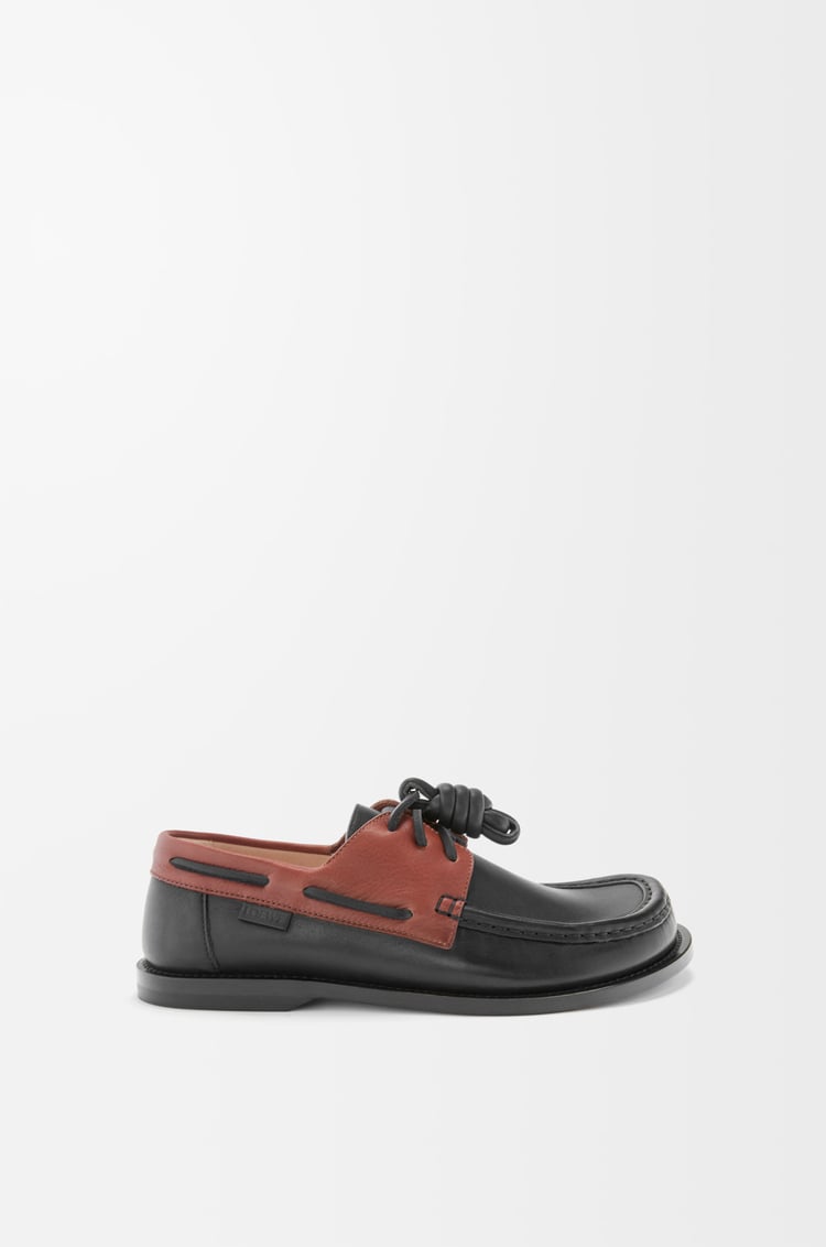 Loewe Campo boat shoe in soft calfskin 3 Colours