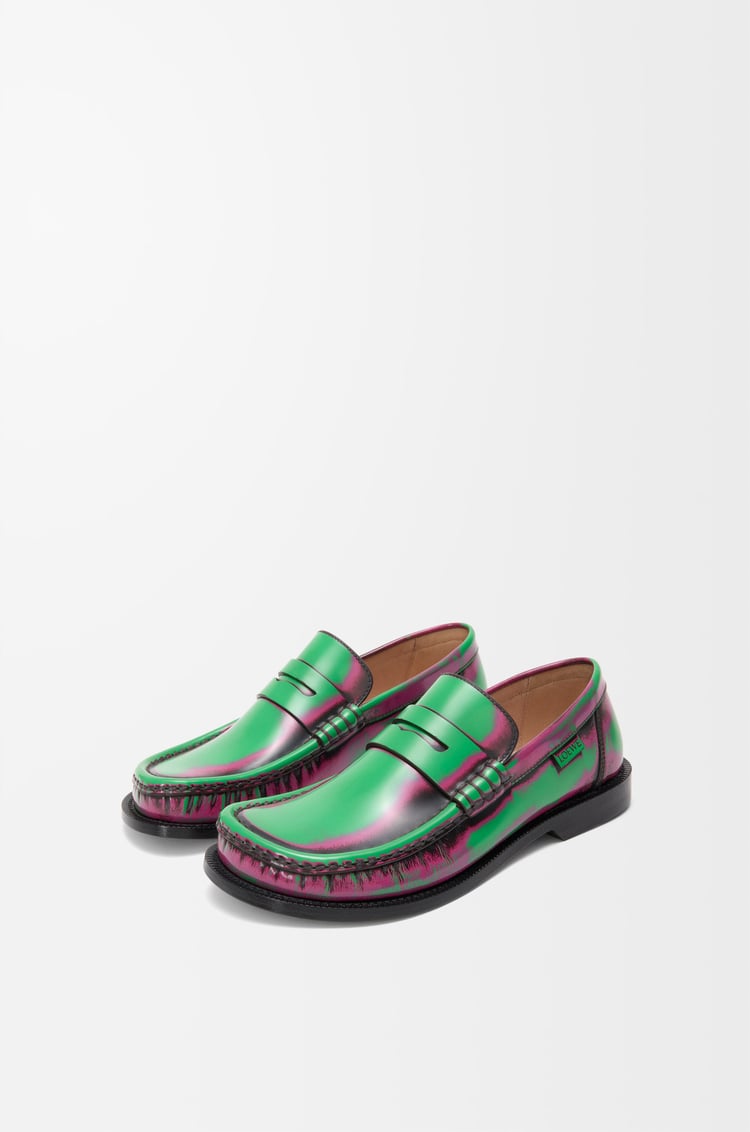 Loewe Campo Loafer In Brushed Calfskin 2 Colours